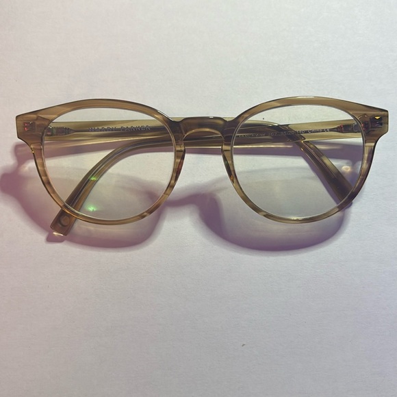 Warby Parker Percey Wide Chestnut Crystal 51-20-140 - Picture 1 of 4